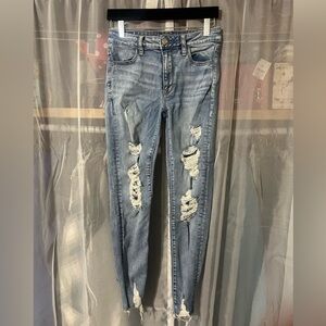 American Eagle High Rise Skinny Jeans